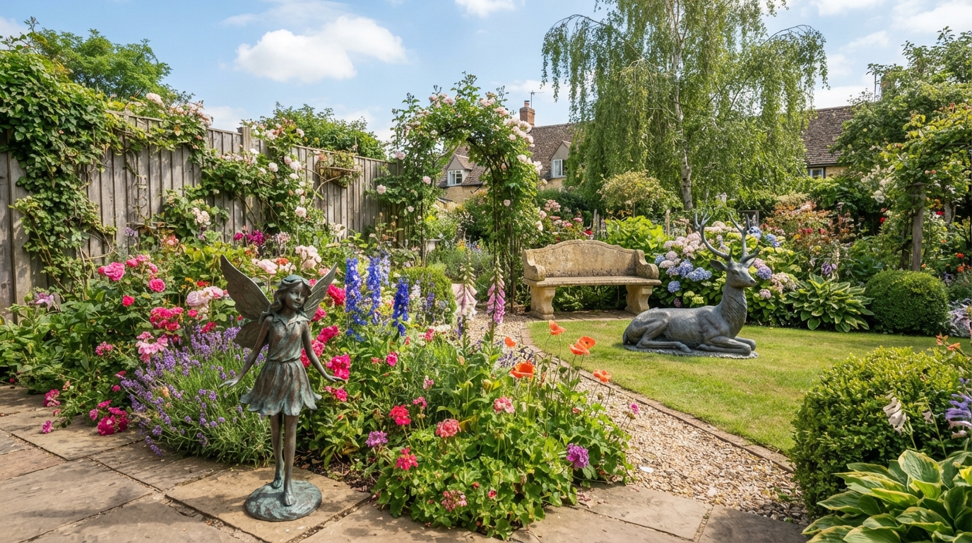 Як вибрати садові фігури для дачі та саду