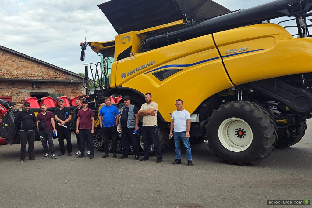 New Holland продолжает обучение хозяйств для повышения производительности комбайнов