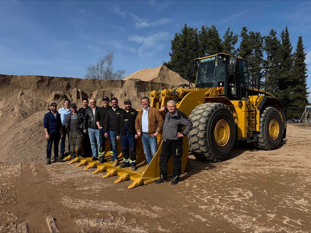 Погрузчик Caterpillar 980G после капремонта вернули в работу