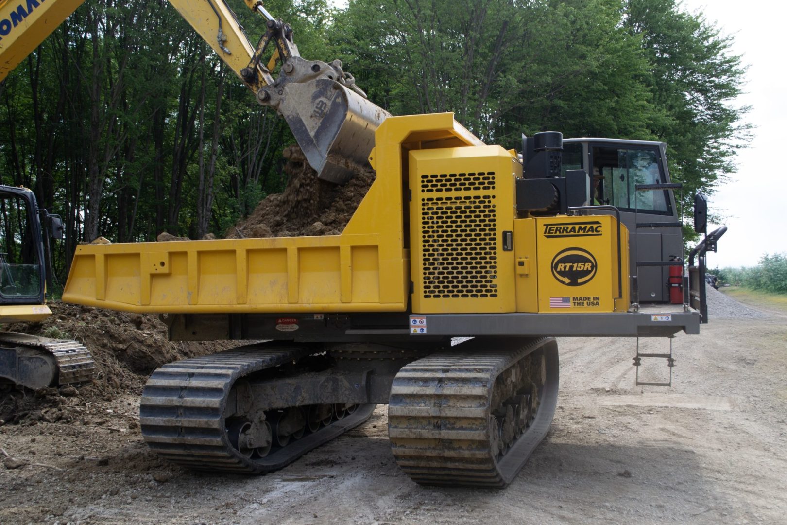 Terramac збільшила вантажопідйомність нового гусеничного транспортера RT15R