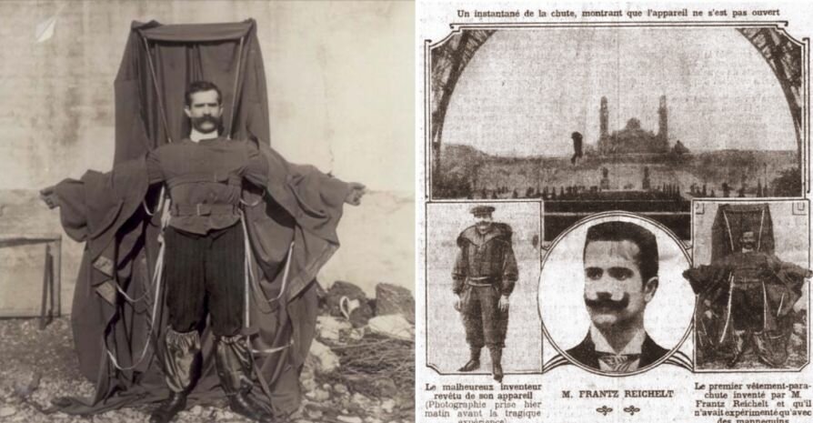 Франц Рейхельт - летающий портной
