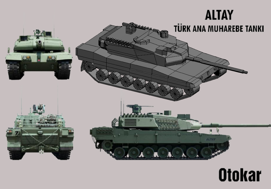 Терция начинает серийный выпуск своих первых танков Altay