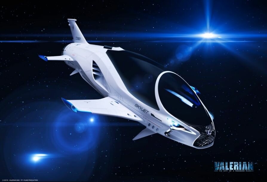 Lexus строит космический автомобиль SkyJet