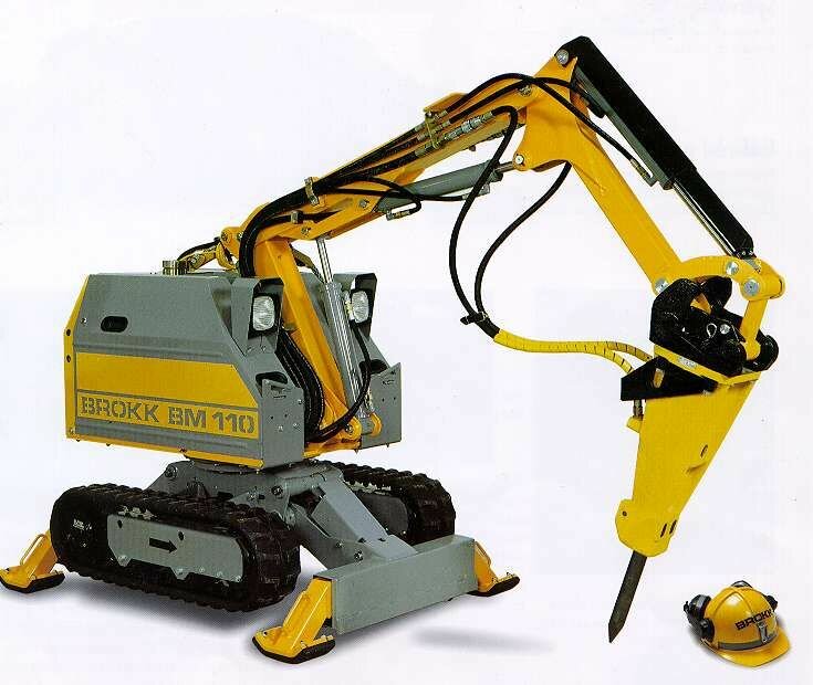 Робот для сноса Brokk 110