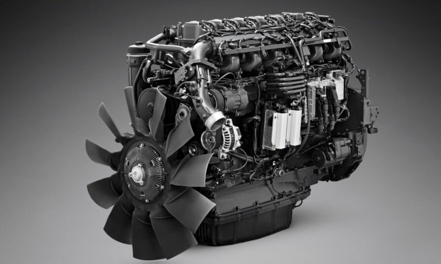 Газовый двигатель Scania OC13