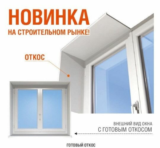 Готовые минеральные откосы