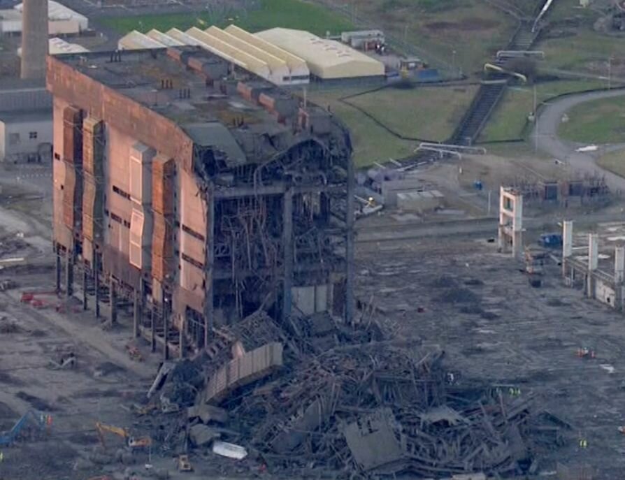Неумелое разрушение станции Didcot
